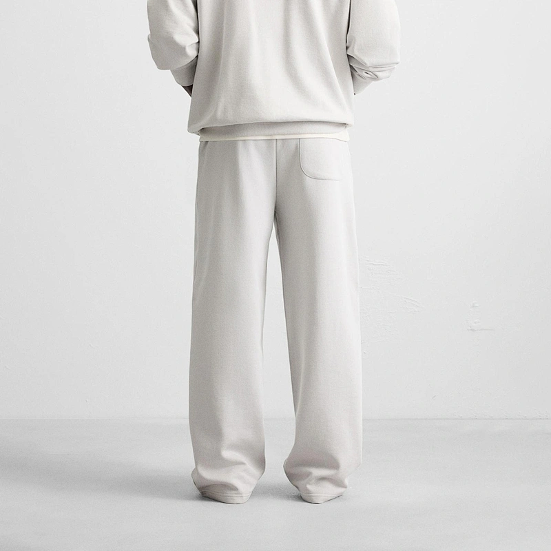 wide leg fleece sweatpants
